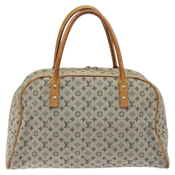 LOUIS VUITTON Monogram Mini Marie Hand Bag Blue M92003 LV Auth ti3219 - Picture 3 of 16